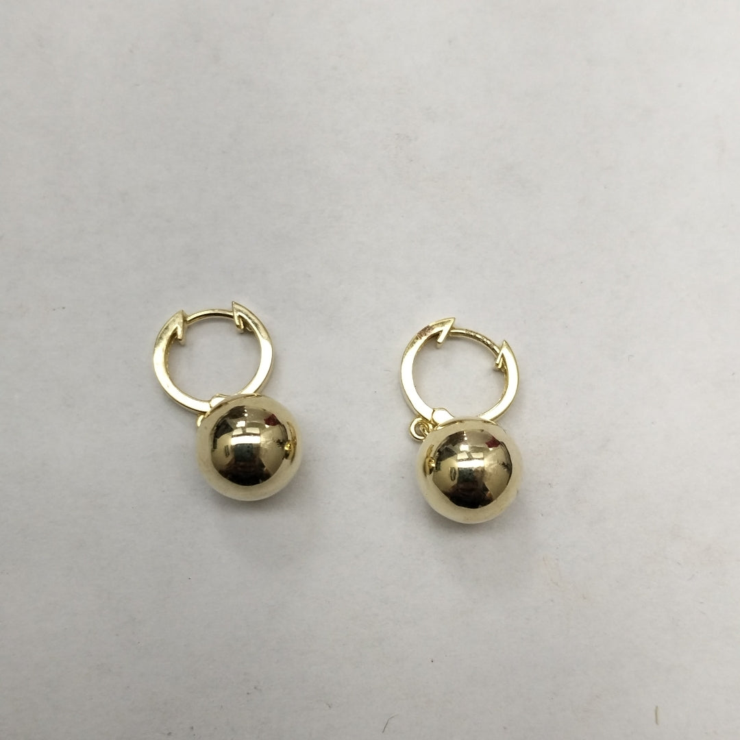 ARRACADAS PAR ORO 14 K 3 GRMS (SEMINUEVO)