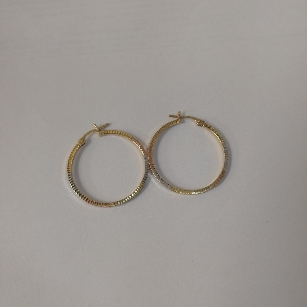 ARRACADAS PAR ORO 10 K 1.7 GRMS (SEMINUEVO)