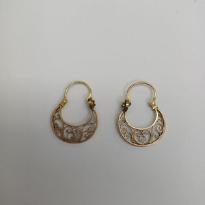 ARRACADAS PAR ORO 8 K 1,90 GRMS (SEMINUEVO)
