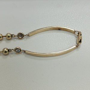 PULSERA ORO 14 K 6.8 GRMS (SEMINUEVO)