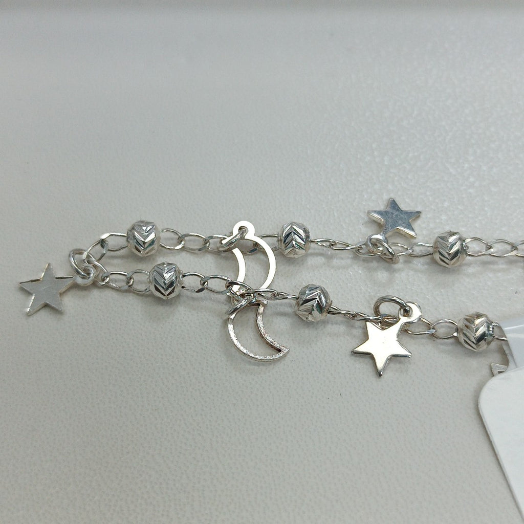PULSERA TEJIDO TEJIDO ESPECIAL PLATA .925 18 CM 3.1 GR (NUEVO)