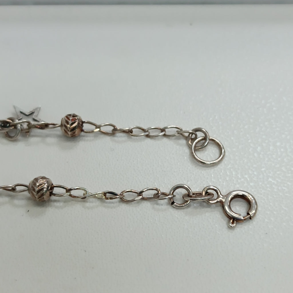 PULSERA TEJIDO ESPECIAL PLATA .925 18 CM 3.1 GR (NUEVO)