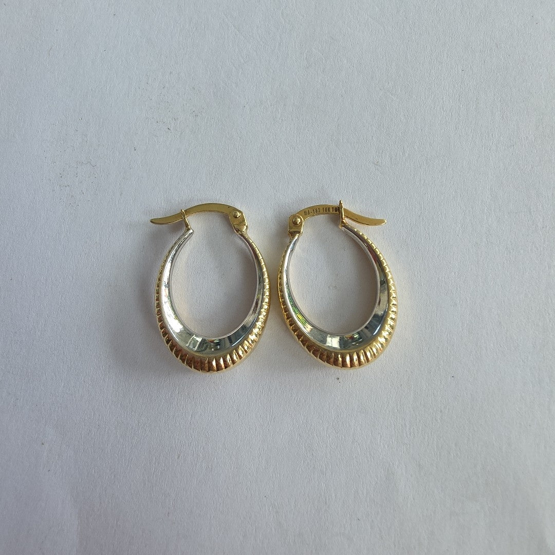ARRACADAS PAR ORO 10 K 1,30 GRMS (SEMINUEVO)