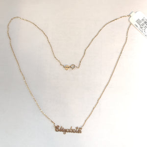 GARGANTILLA ORO 14 K 1.9 GRMS (SEMINUEVO)