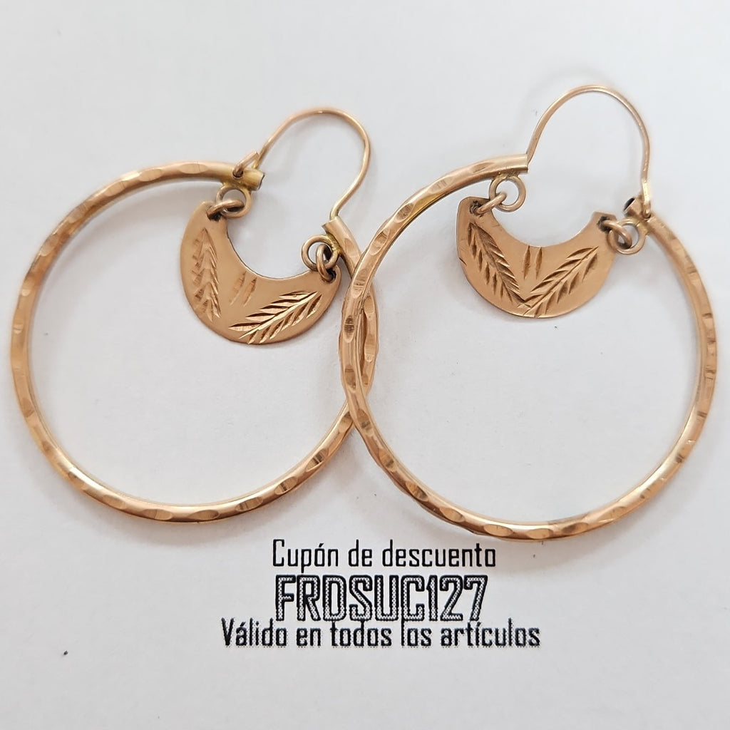ARRACADAS PAR ORO 10 K 3,00 GRMS (SEMINUEVO)