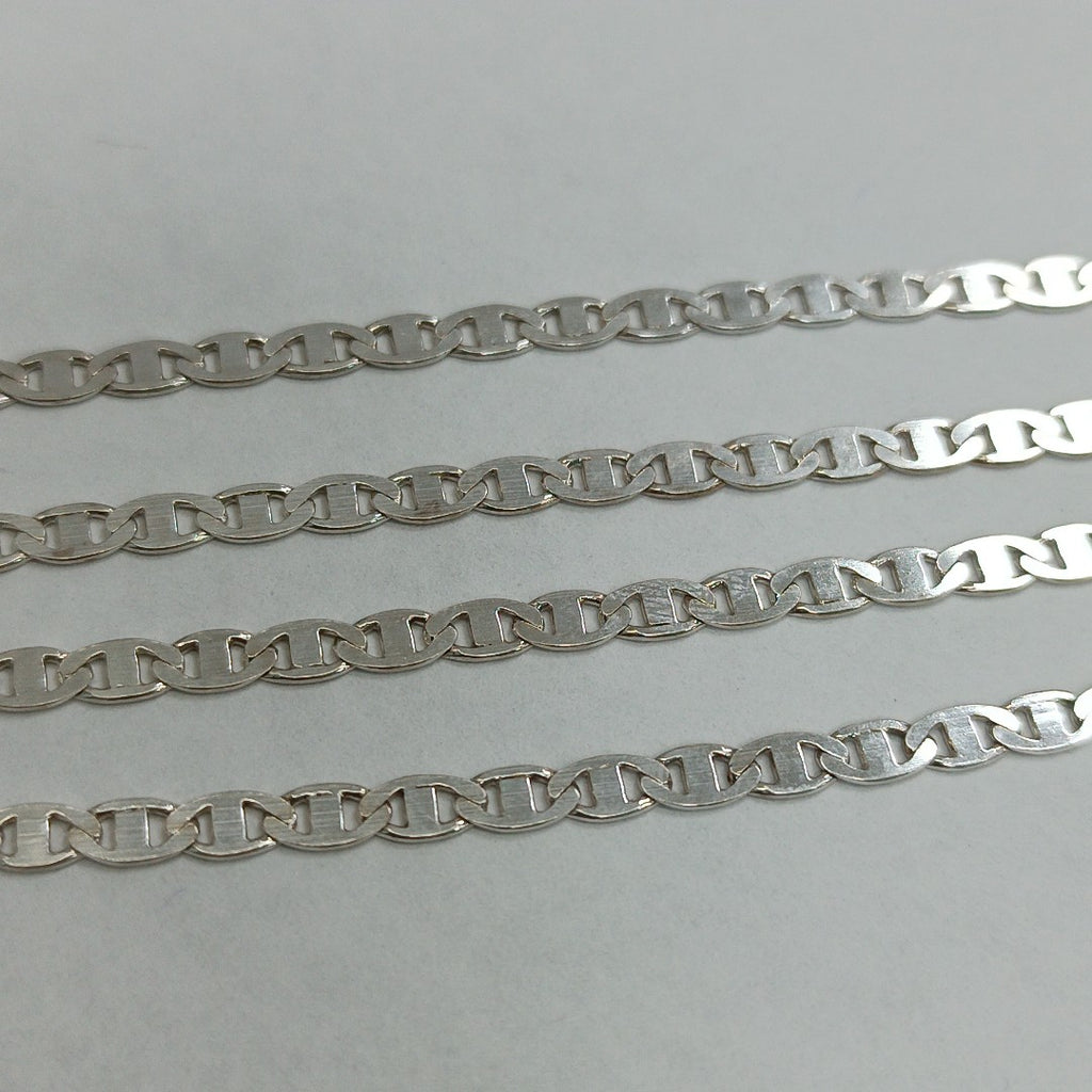 CADENA TEJIDO GUCHI PLATA .925 60 CM 9.8 GR (NUEVO)