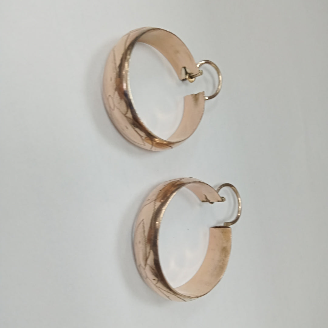 ARRACADAS PAR ORO 8 K 4,60 GRMS (SEMINUEVO)