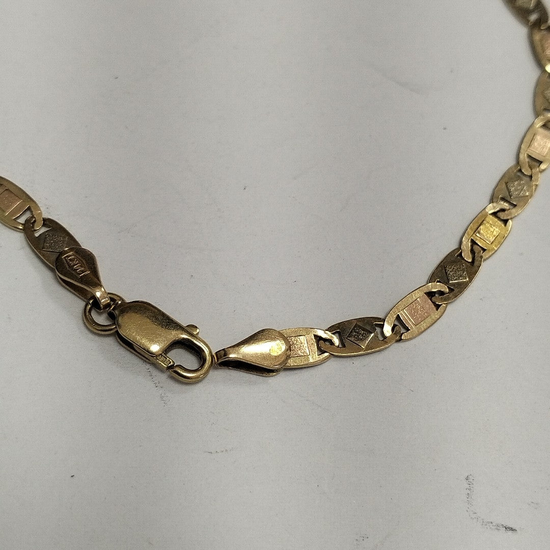 PULSERA ORO 14 K 3.7 GRMS (SEMINUEVO)