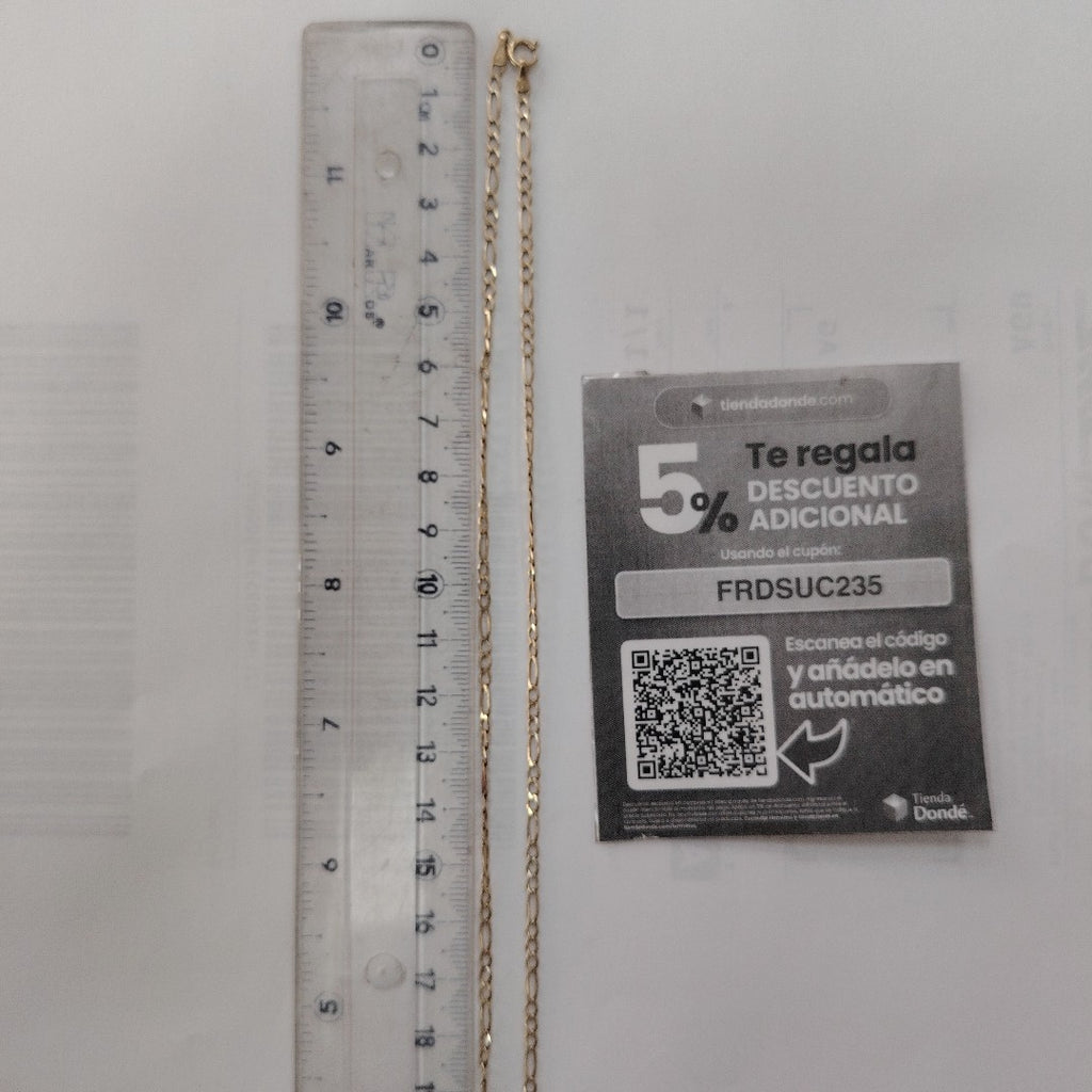 CADENA ORO 10 K 4,70 GRMS (SEMINUEVO)