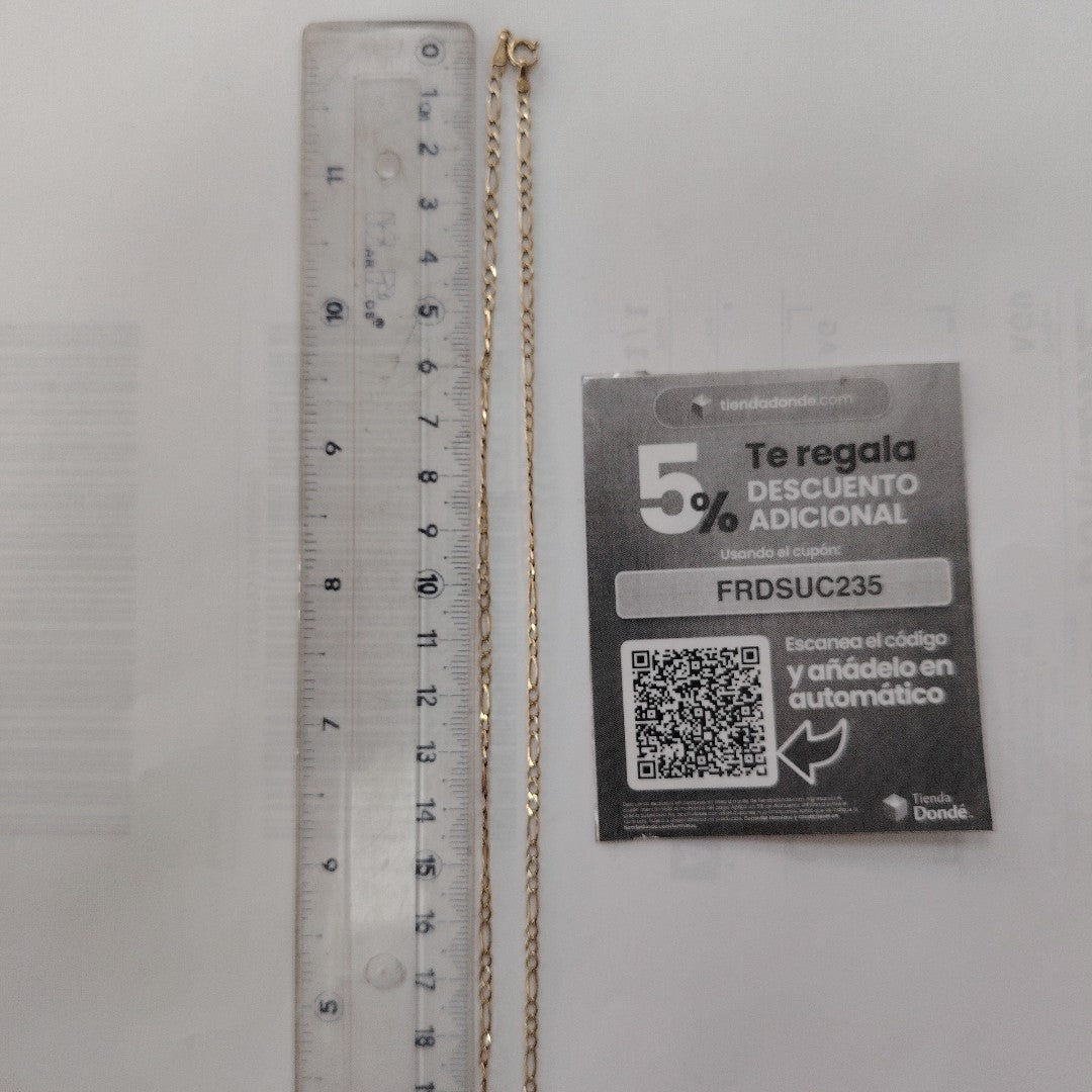CADENA ORO 10 K 4,70 GRMS (SEMINUEVO)
