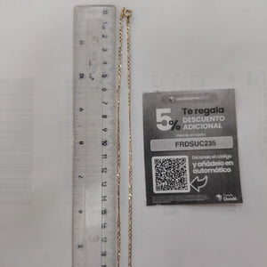 CADENA ORO 10 K 4,70 GRMS (SEMINUEVO)