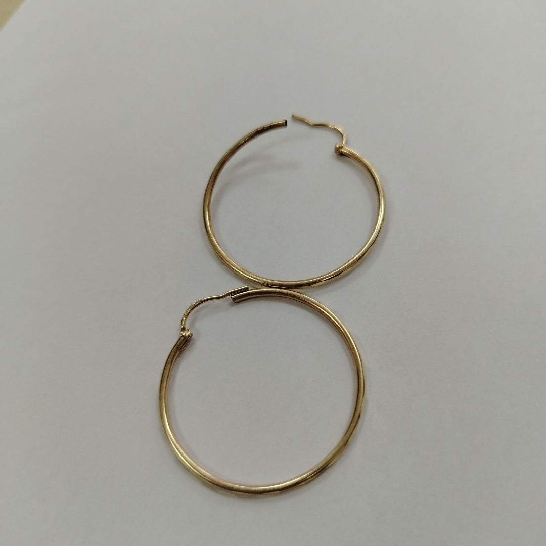 ARRACADAS PAR ORO 10 K 1.9 GRMS (SEMINUEVO)