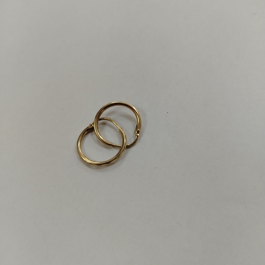 ARRACADAS PAR ORO 10 K 0.8 GRMS (SEMINUEVO)
