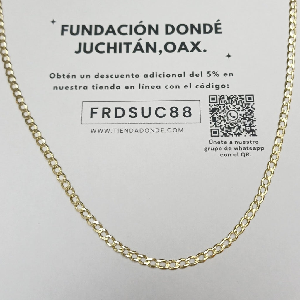 CADENA ORO 14 K 8.2 GRMS (SEMINUEVO)