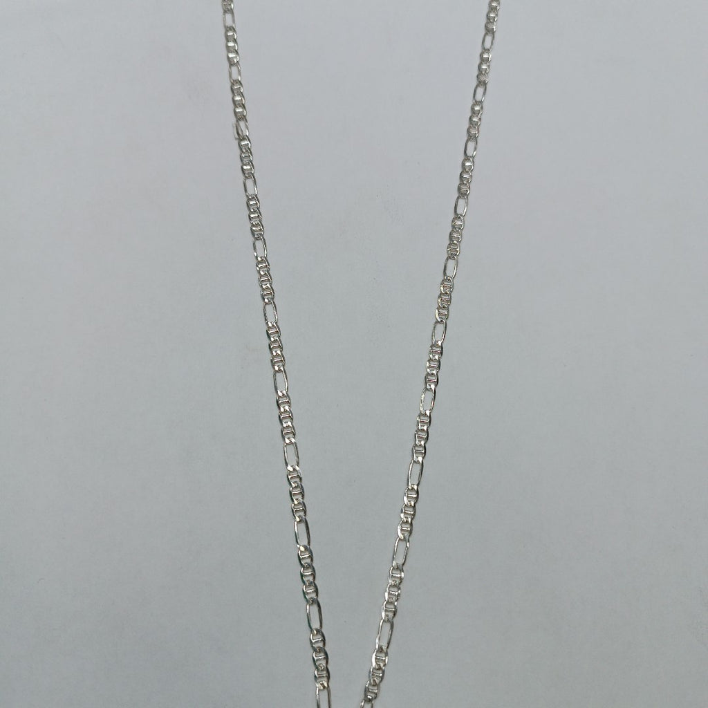 CADENA TEJIDO MARINERO PLATA .925 55 CM 7.9 GR (NUEVO)