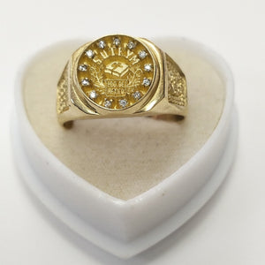 ANILLO ORO 14 K 10 GRMS (SEMINUEVO)