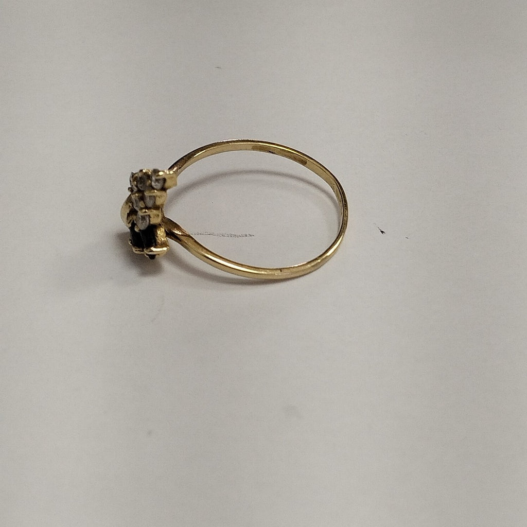 ANILLITO, SOLITARIO ORO 14 K 1.7 GRMS (SEMINUEVO)