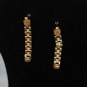 ARETES PAR ORO 14 K 1.6 GRMS (SEMINUEVO)