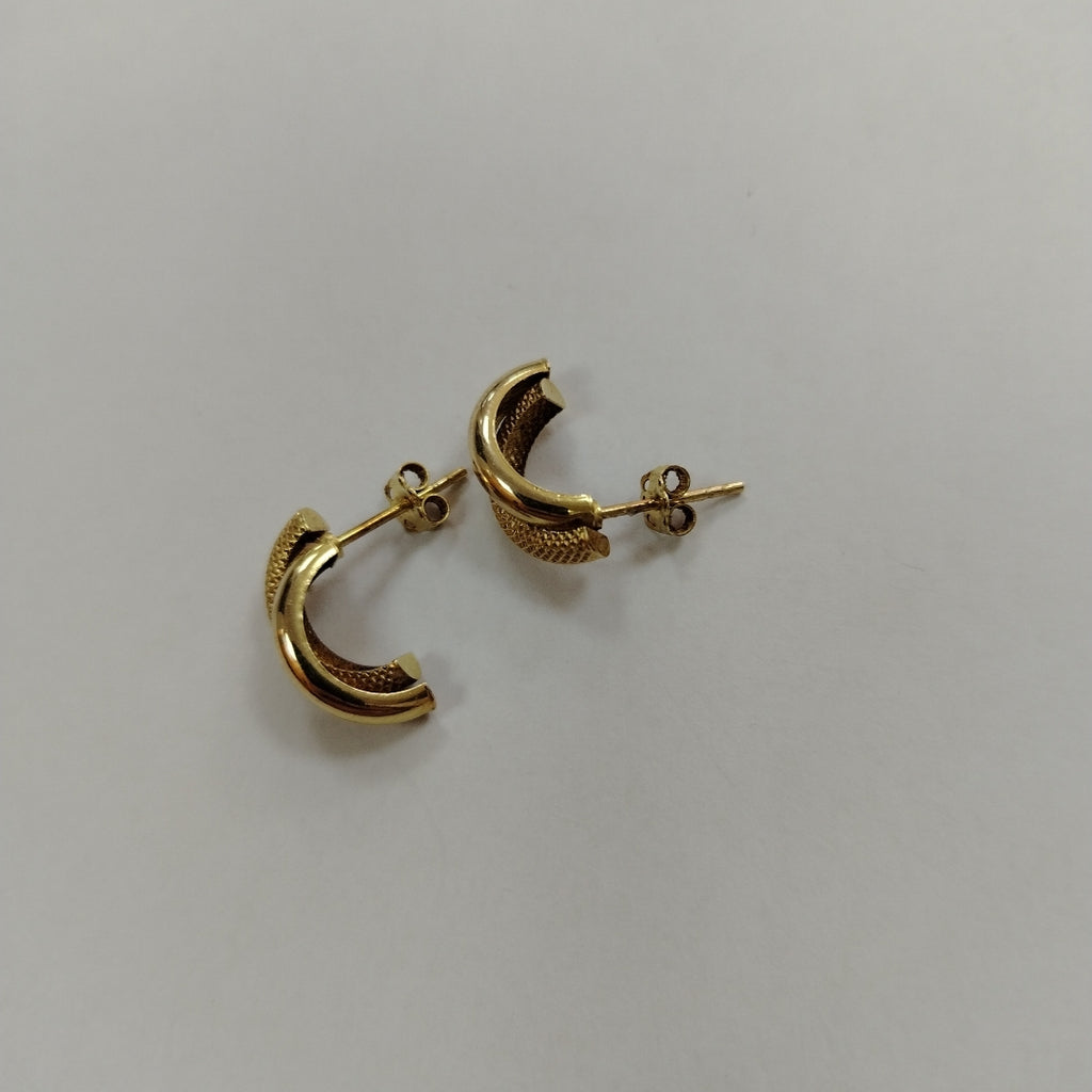 BROQUELES PAR ORO 14 K 1.2 GRMS (SEMINUEVO)