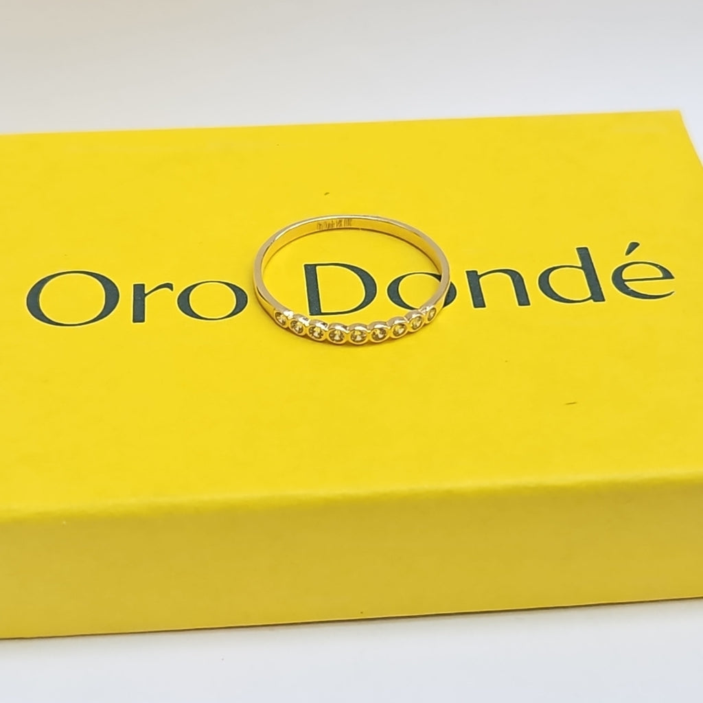 ANILLOS DAMA ORO 14K 1 (NUEVO)