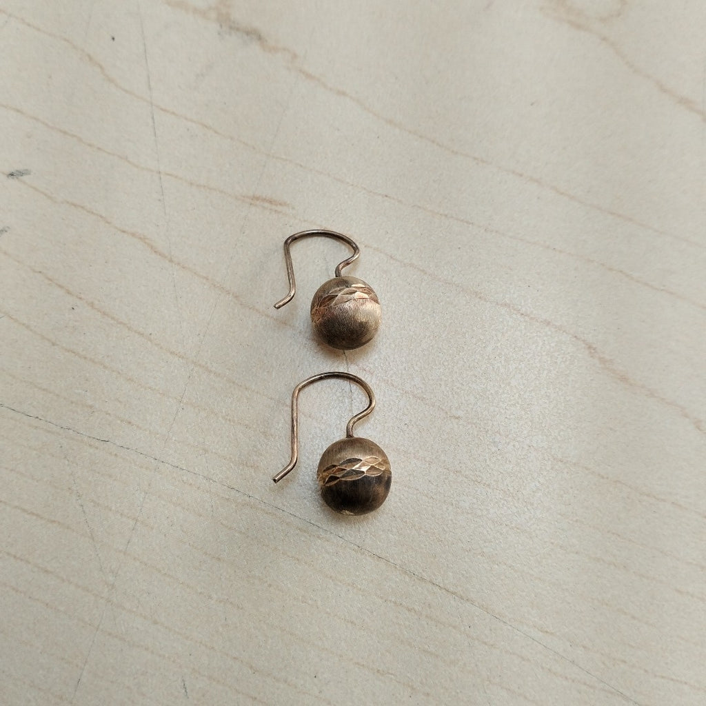 ARETES PAR ORO 8 K 1,60 GRMS (SEMINUEVO)