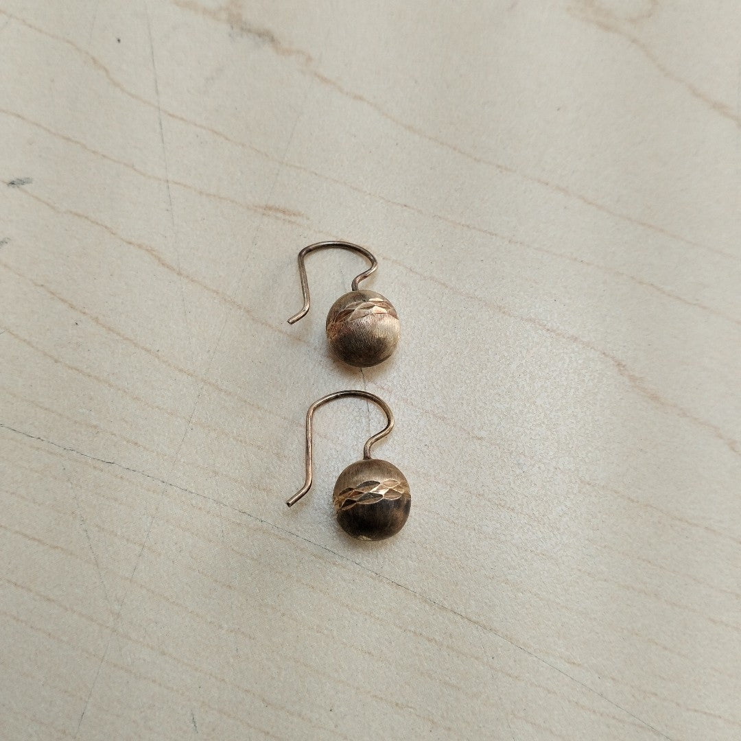 ARETES PAR ORO 8 K 1,60 GRMS (SEMINUEVO)