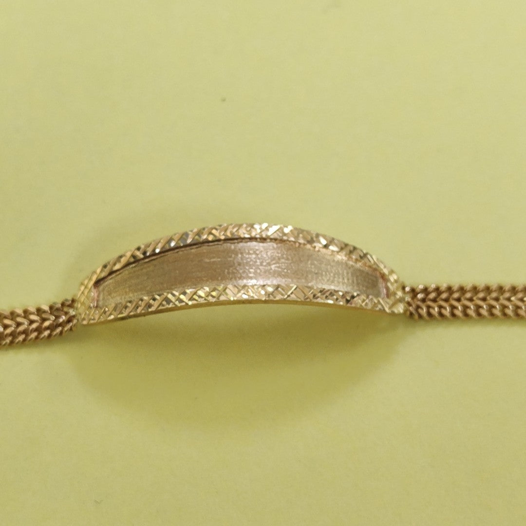ESCLAVA ORO 10 K 10.6 GRMS (SEMINUEVO)