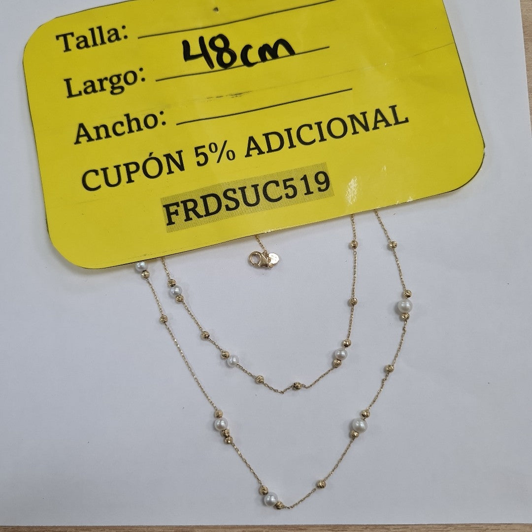 GARGANTILLA ORO 14 K 3,50 GRMS (SEMINUEVO)