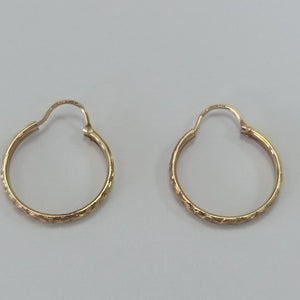 ARETES PAR ORO 10 K 1.4 GRMS (SEMINUEVO)