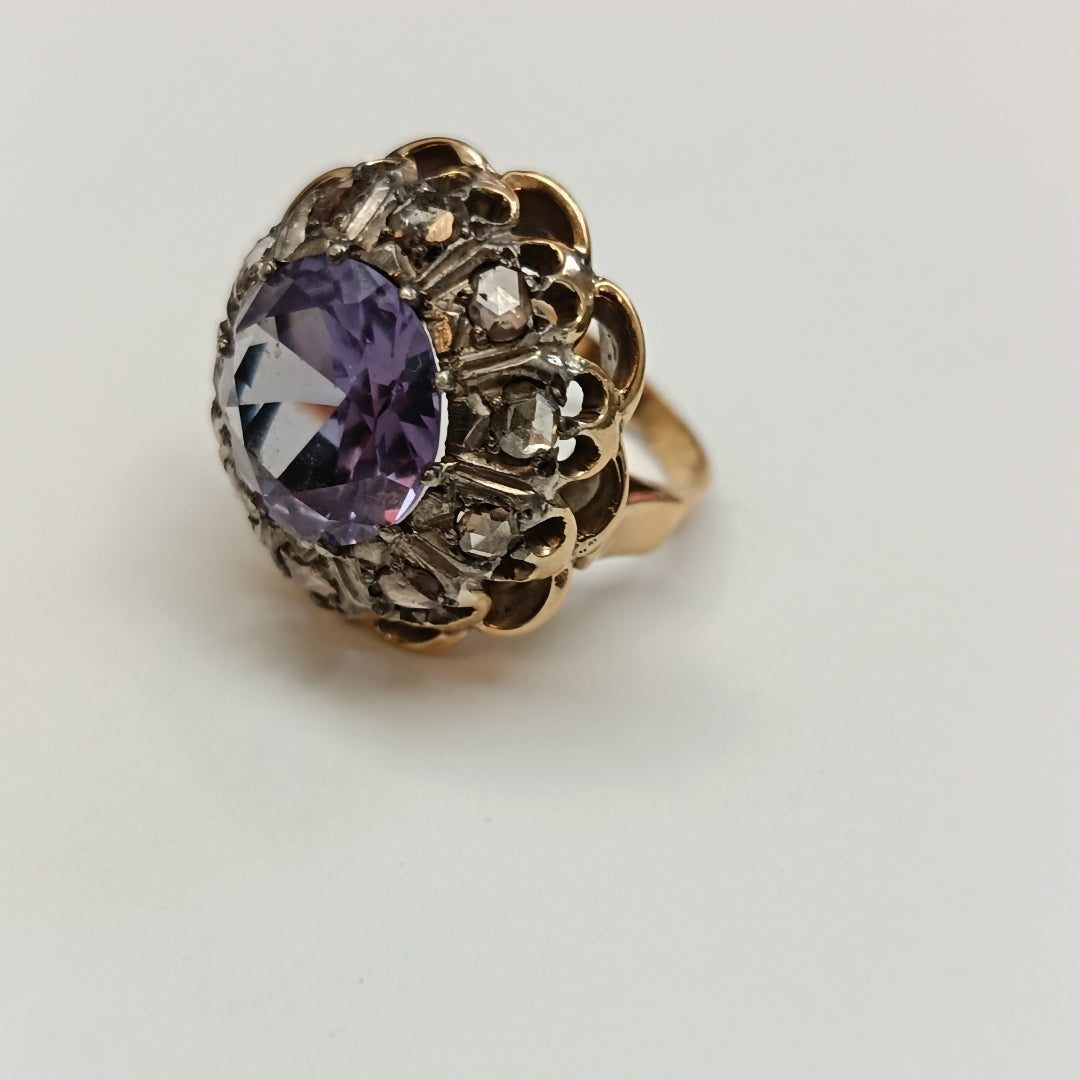 ANILLITO ORO,OTROS METALES 16K 13,70 GRMS (SEMINUEVO)