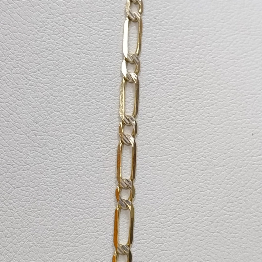 CADENA ORO, RODIADO 10 K 5.9 GRMS (SEMINUEVO)
