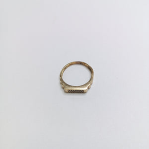 ANILLO ORO 14 K 3.3 GRMS (SEMINUEVO)