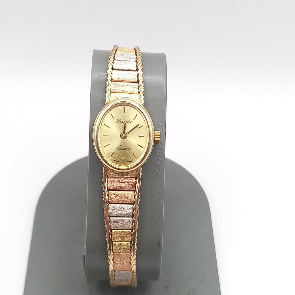 RELOJ CAJA Y PULSO ORO ORO 14 K 20.2 GRMS (SEMINUEVO)