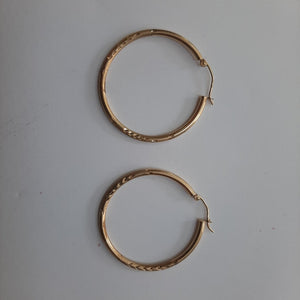 ARRACADAS PAR ORO 14 K 2.1 GRMS (SEMINUEVO)
