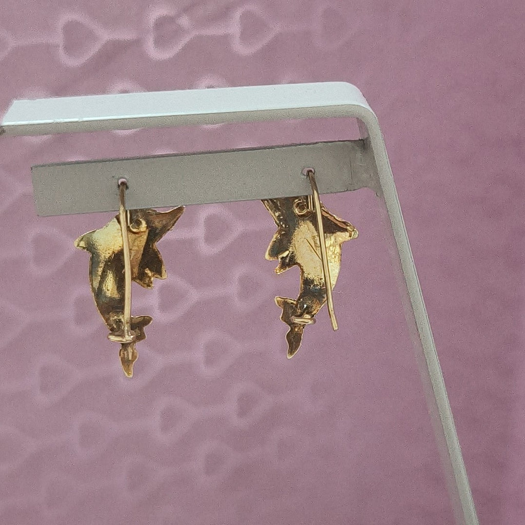 ARETES PAR ORO 10 K 1,10 GRMS (SEMINUEVO)