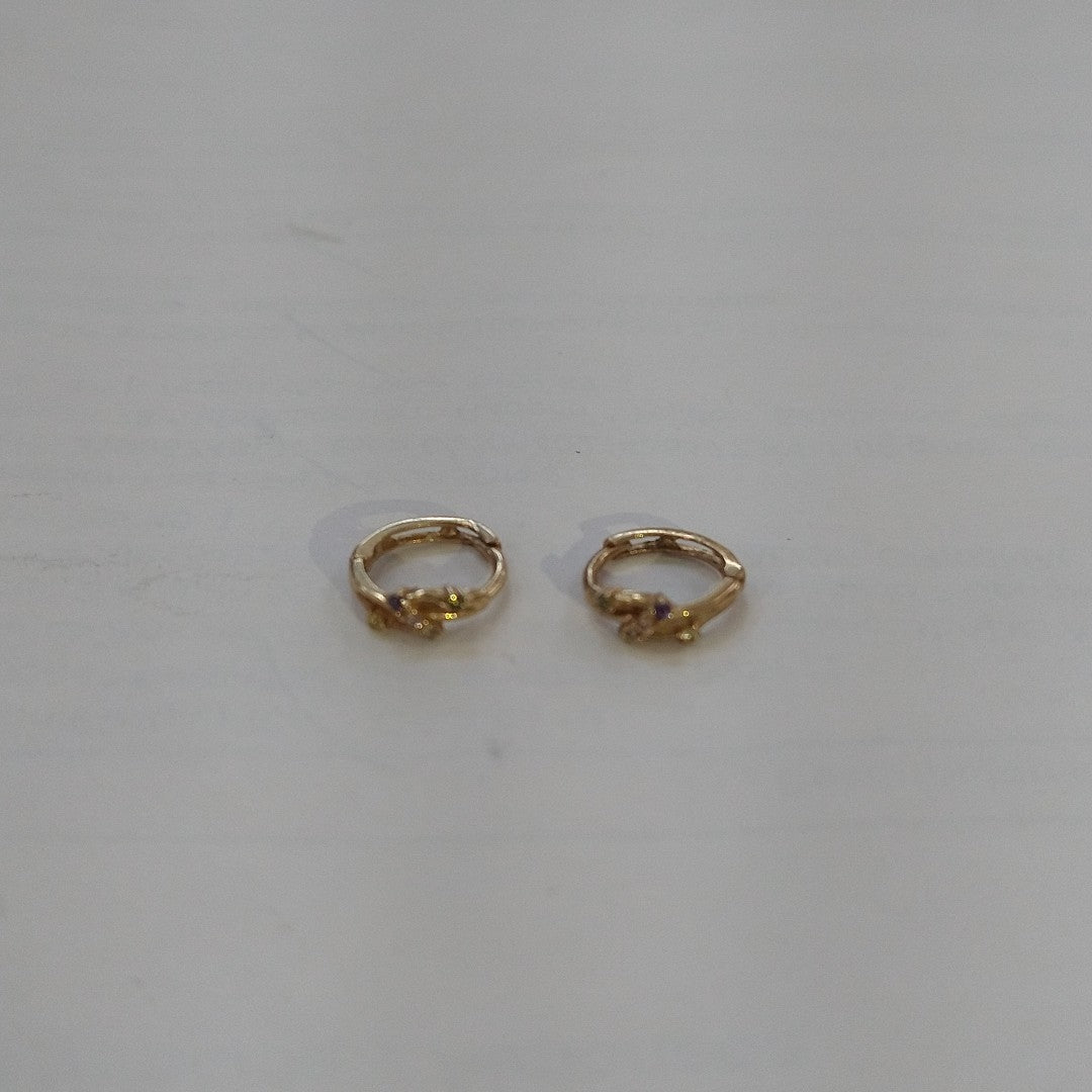ARRACADAS PAR ORO 10 K 0,50 GRMS (SEMINUEVO)