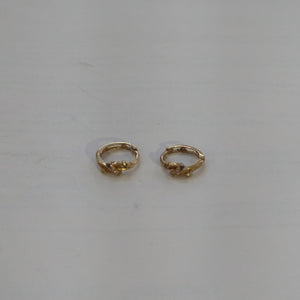 ARRACADAS PAR ORO 10 K 0,50 GRMS (SEMINUEVO)