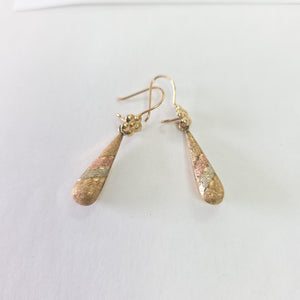 ARETES PAR ORO 10 K 2,20 GRMS (SEMINUEVO)