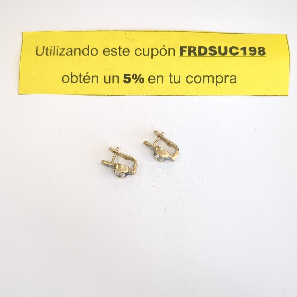 ARETES PAR ORO 10 K 4,30 GRMS (SEMINUEVO)