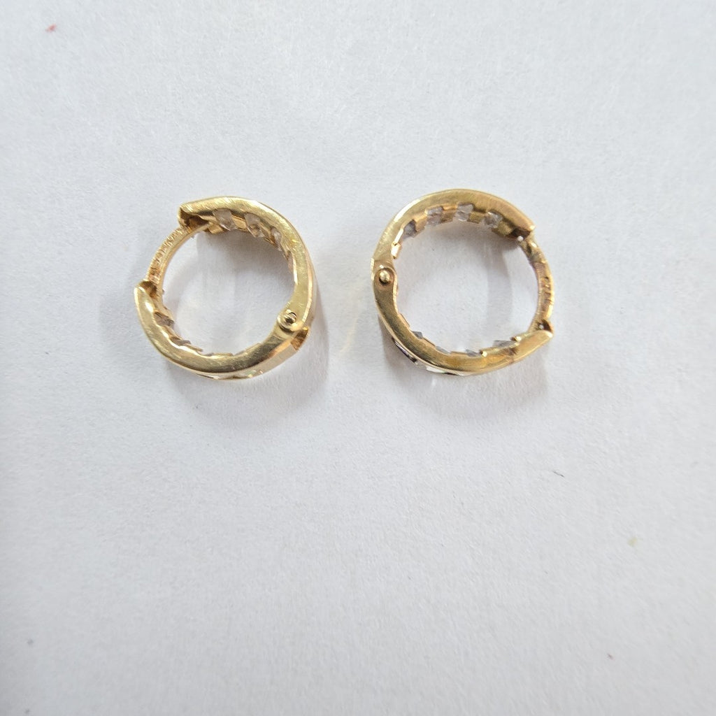 ARRACADAS PAR ORO 14 K 0.9 GRMS (SEMINUEVO)