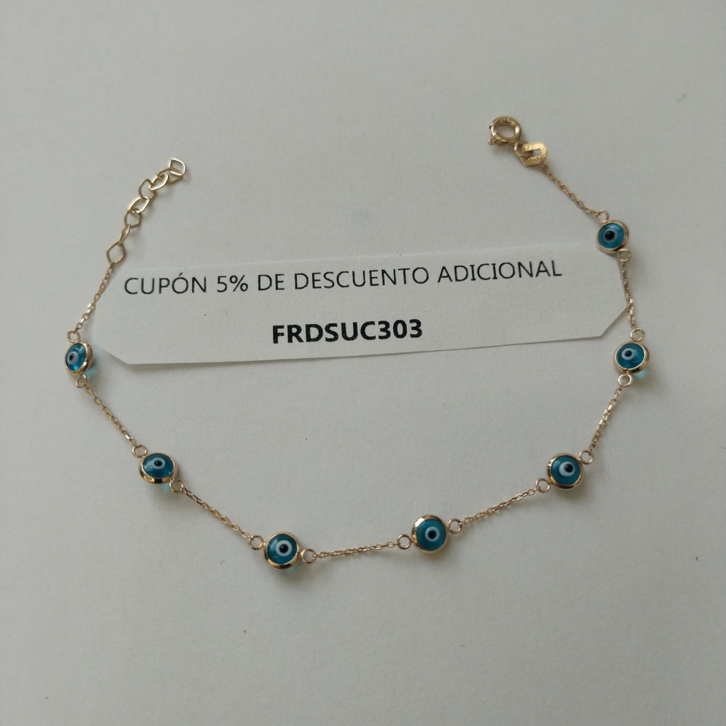 PULSERAS DAMA ORO 14K 1.3 (NUEVO)