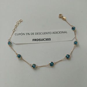 PULSERAS DAMA ORO 14K 1.3 (NUEVO)