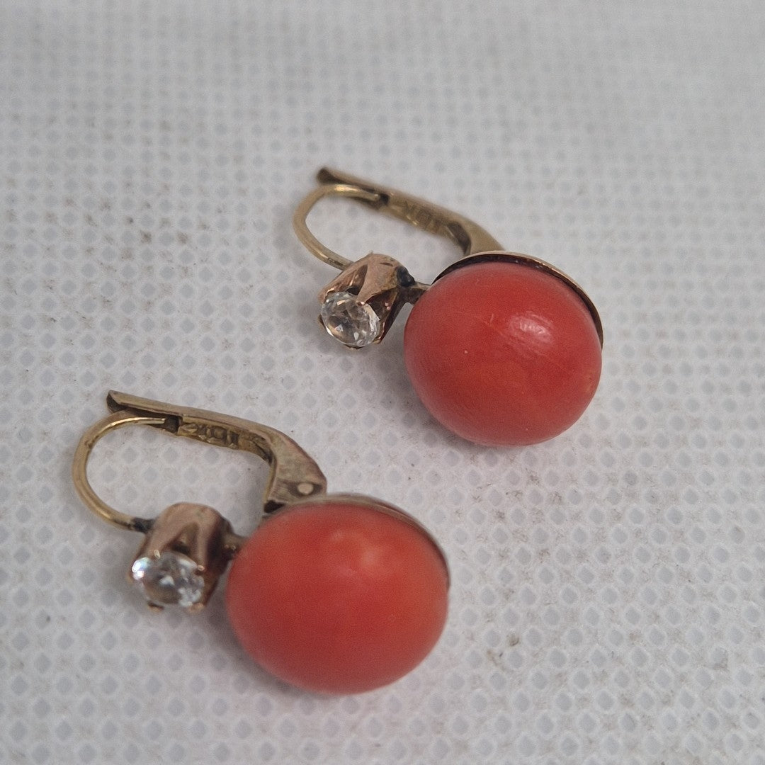 ARETES PAR ORO 10 K 3.5 GRMS (SEMINUEVO)