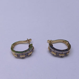 ARRACADAS PAR ORO 14 K 7,60 GRMS (SEMINUEVO)