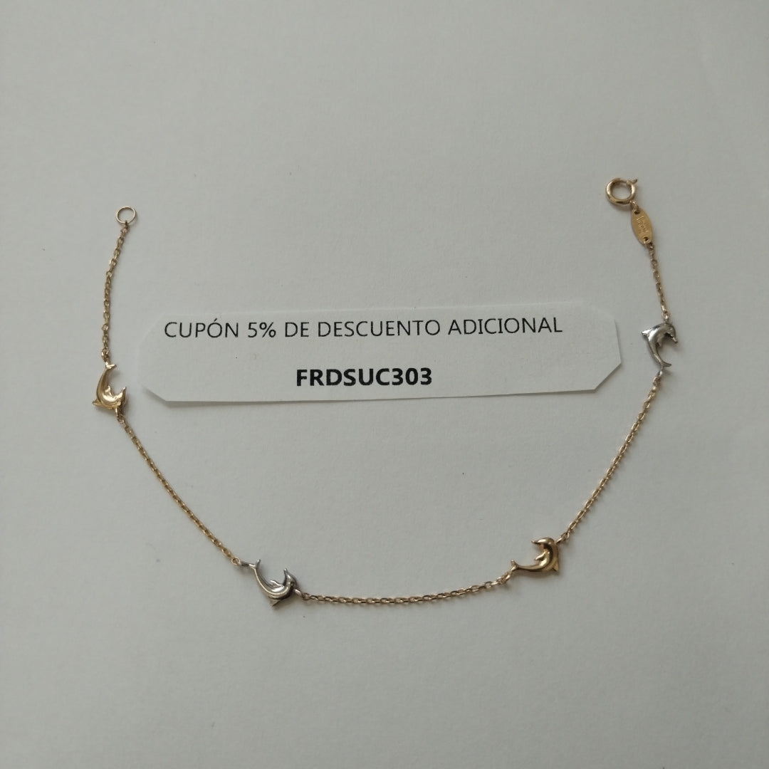 PULSERAS DAMA ORO 14K 1.5 (NUEVO)