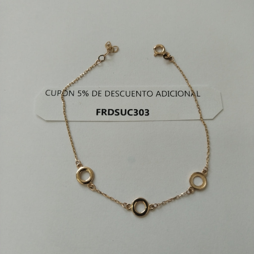 PULSERAS DAMA ORO 14K 1.2 (NUEVO)
