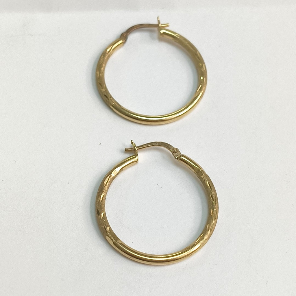 ARRACADAS PAR ORO 10 K 2.3 GRMS (SEMINUEVO)