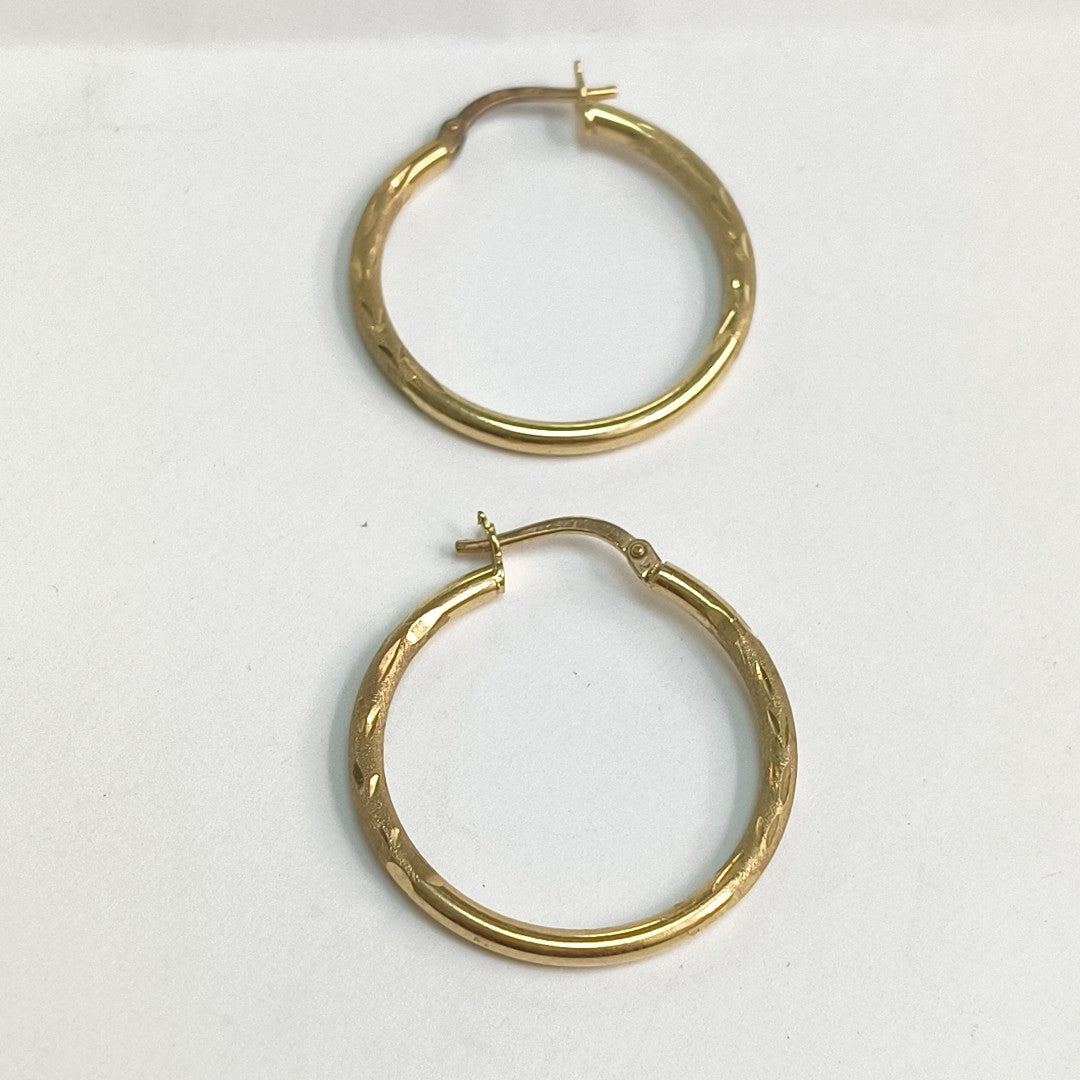 ARRACADAS PAR ORO 10 K 2.3 GRMS (SEMINUEVO)