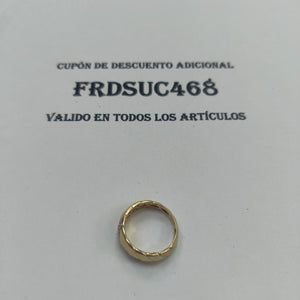 ARGOLLA ORO 14 K 3.3 GRMS (SEMINUEVO)