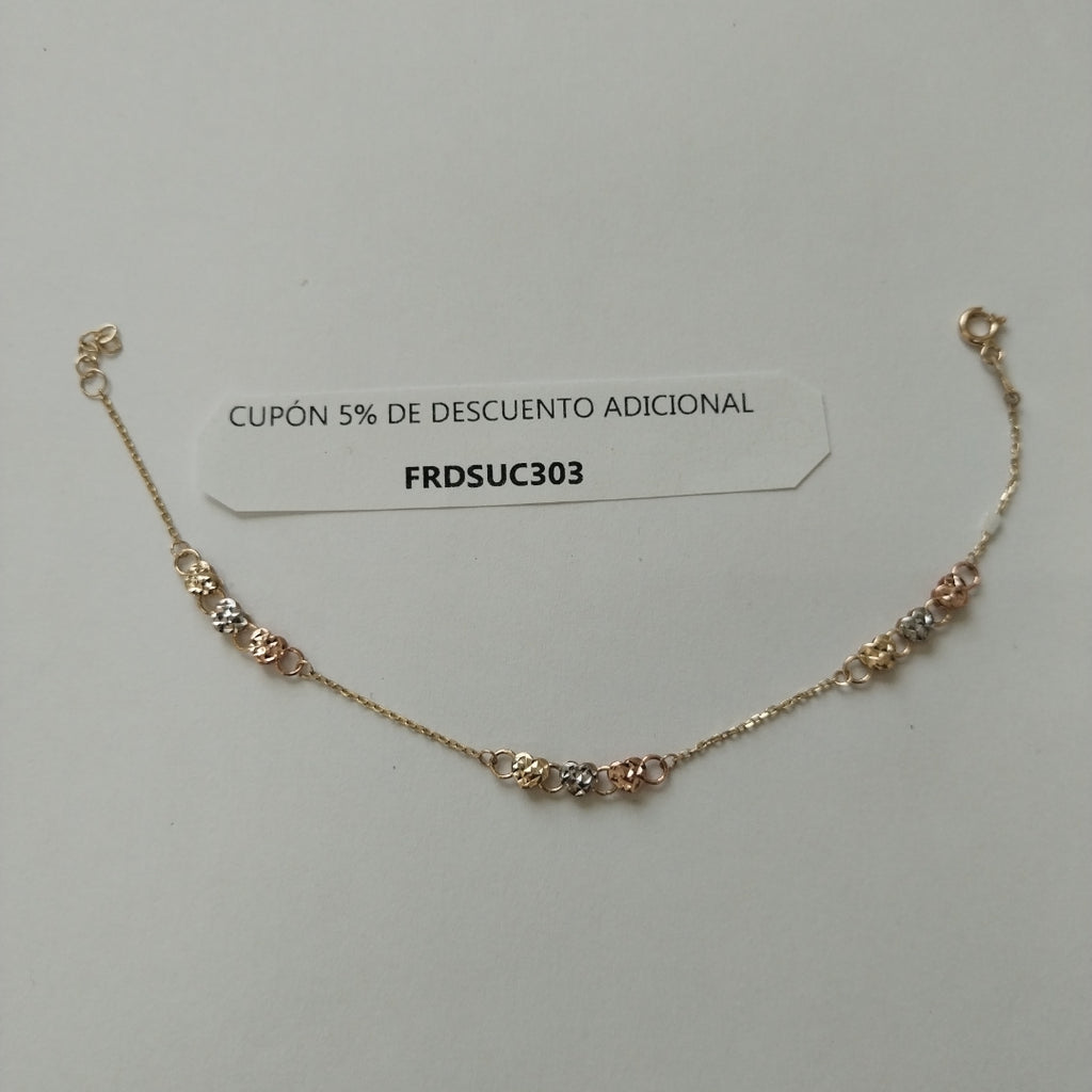 PULSERAS DAMA ORO 14K 1.5 (NUEVO)